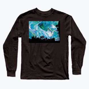 Blue Jordan Long Sleeve T-Shirt